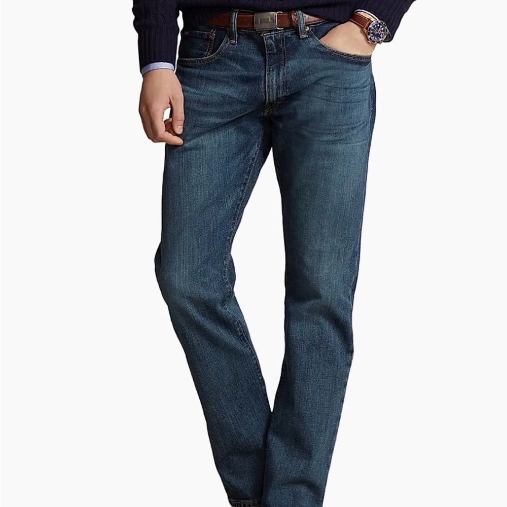 Men’s Polo The Varick Slim Straight Jeans 33x32